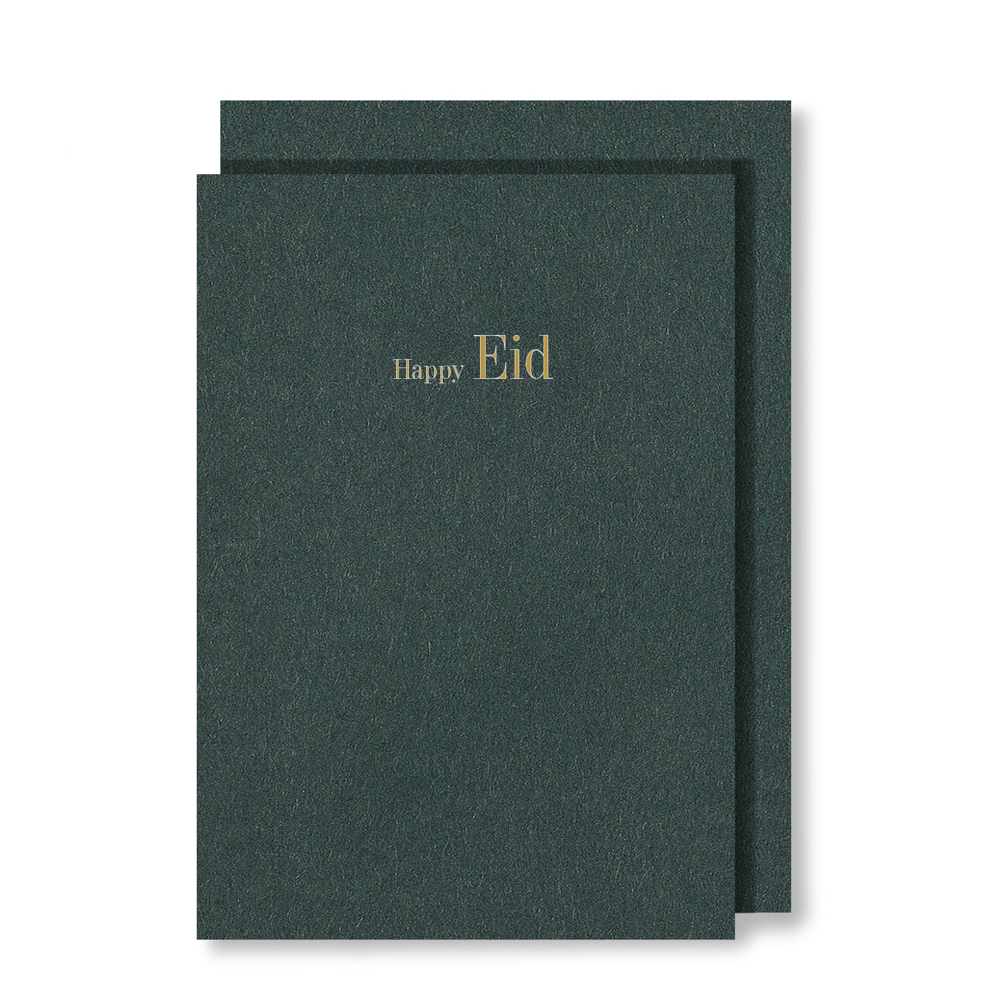 Happy Eid Card, Deep Green