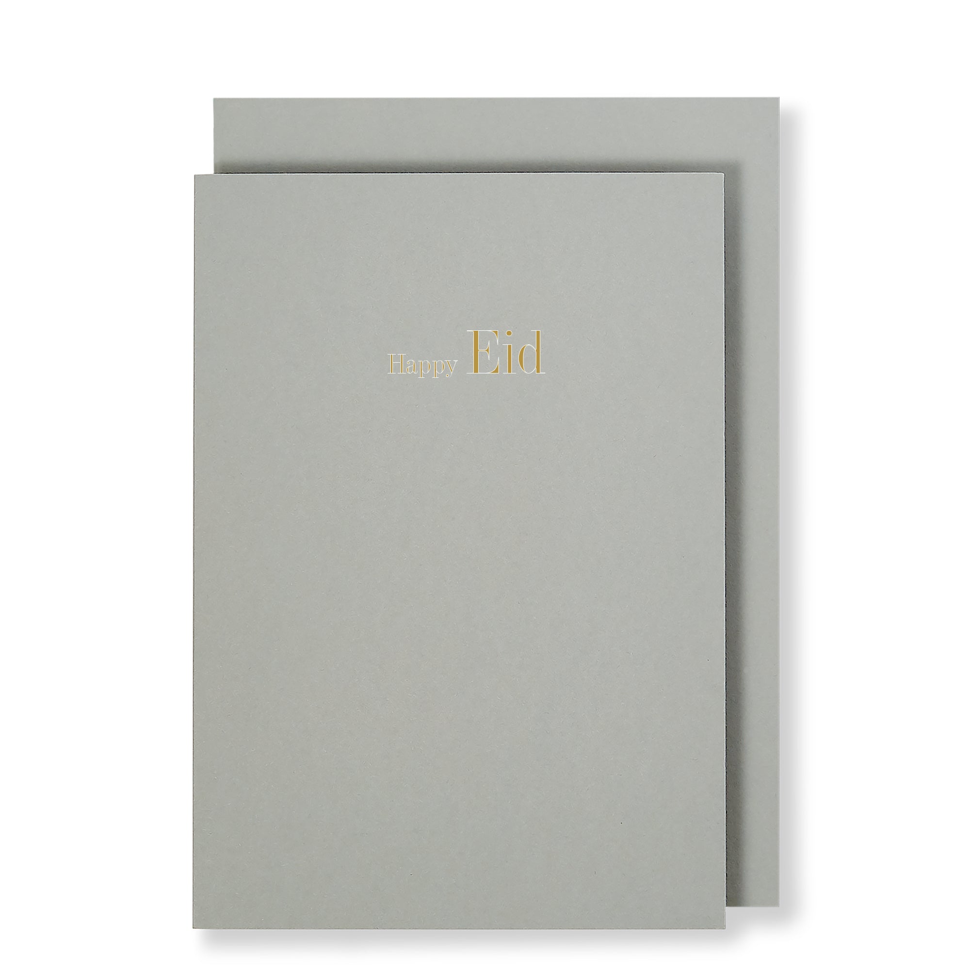 Happy Eid Card, Dove Grey