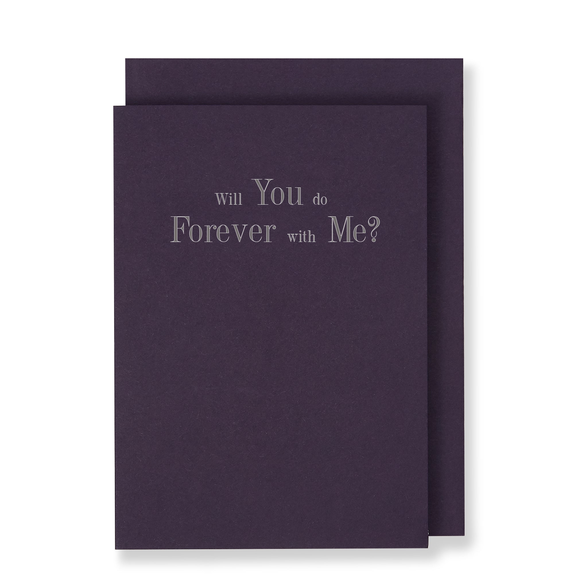 Will You Do Forever With Me? Card, Deep Purple